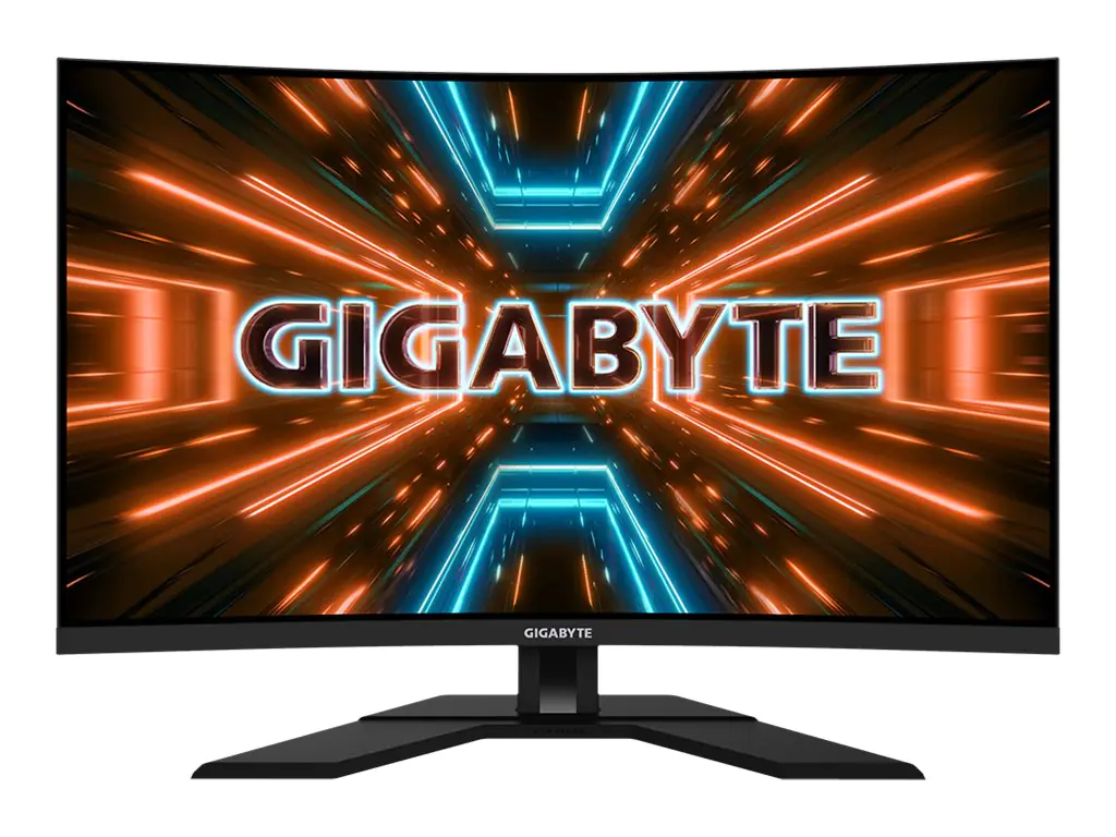 Gigabyte M32QC - LED-Monitor - gebogen - 80 cm (31.5") - 2560 x 1440 QHD @ 165 Hz - VA - 350 cd/m² - 3000:1 - DisplayHDR 400 - 1 ms - 2xHDMI, DisplayPort, USB-C