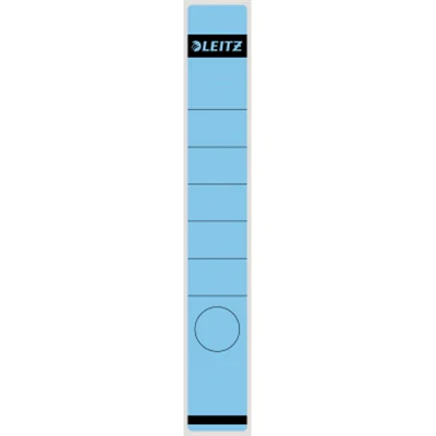 Leitz Ordneretikett 16480035 lang/schmal sk blau 10 St./Pack. Leitz Ordneretikett 16480035 lang/schmal sk blau 10 St./Pack.