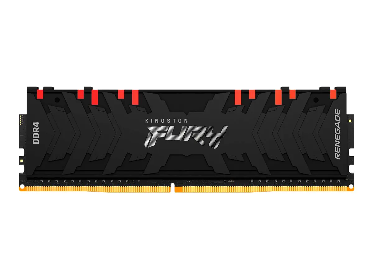 Kingston FURY Renegade RGB - DDR4 - Modul - 8 GB - DIMM 288-PIN - 4000 MHz / PC4-32000 - CL19 - 1.35 V - ungepuffert - non-ECC - Schwarz