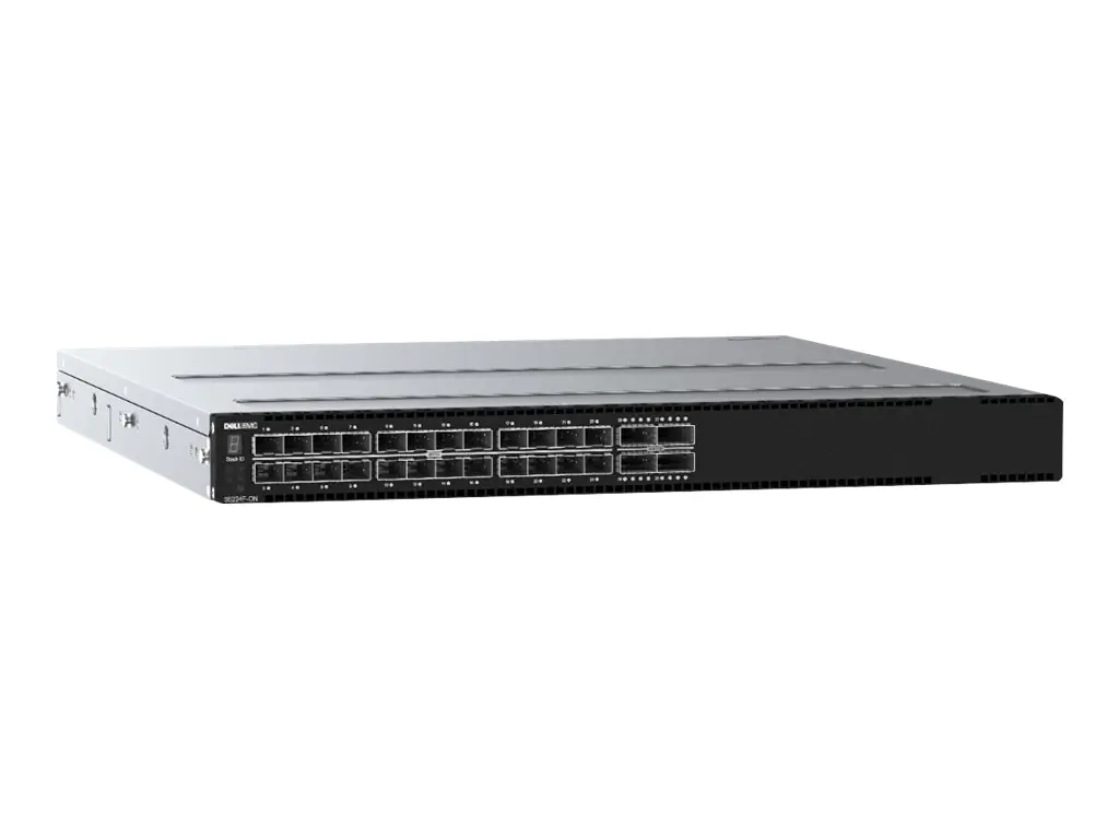 EMC Dell PowerSwitch S5224F-On - Switch - managed - 24 x 25 Gigabit SFP28+ 4 100 - Switch - 2.160 Gbps 210-APHQ