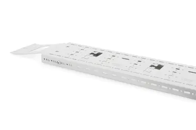 Digitus Professional DN-19-ORG-42U-CT-N - Kabelführungsplatte für Schaltschrank (vertikal) - Grau, RAL 7035 - 42HE - 48.3 cm (19")