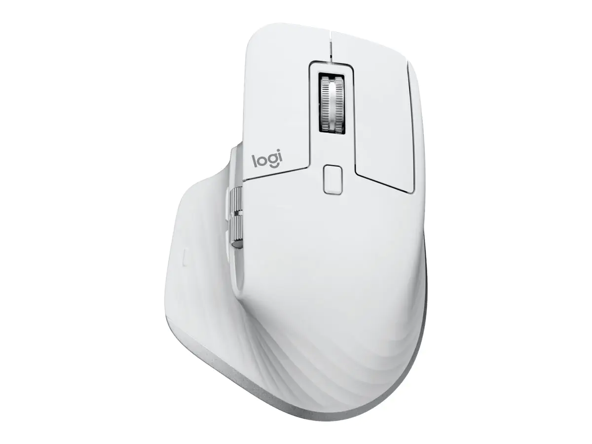 Logitech Master Series MX MASTER 3S - Maus - ergonomisch - optisch - 7 Tasten - kabellos - Bluetooth, 2.4 GHz - Logitech Logi Bolt USB-Receiver - Pale Gray Logitech Master Series MX MASTER 3S - Maus - ergonomisch - optisch - 7 Tasten - kabellos - Bluetooth, 2.4 GHz - Logitech Logi Bolt USB-Receiver - Pale Gray