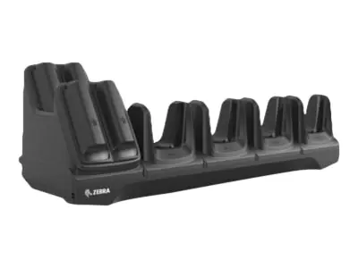Zebra 4-Slot Terminal Charger with 4-Slot Battery Charging - Handheld-Ladestation + Batterieladegerät - für Zebra MC22, MC2200, MC27, MC2700
