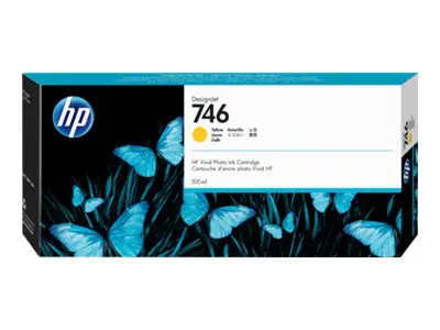 HP 746 - 300 ml - Gelb - original - DesignJet - Tintenpatrone - für DesignJet Z6, Z6dr, Z9+, Z9+dr