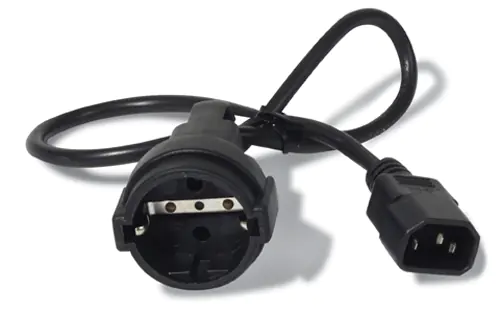 APC - Stromkabel - power CEE 7/7 (W) zu IEC 60320 C14 - 10 A - 61 cm - Schwarz - für P/N: SCL500RMI1UC, SCL500RMI1UNC, SMTL750RMI2UC, SRT1500RMXLI, SRT1500XLI, SRT2200XLI-KR APC - Stromkabel - power CEE 7/7 (W) zu IEC 60320 C14 - 10 A - 61 cm - Schwarz - für P/N: SCL500RMI1UC, SCL500RMI1UNC, SMTL750RMI2UC, SRT1500RMXLI, SRT1500XLI, SRT2200XLI-KR