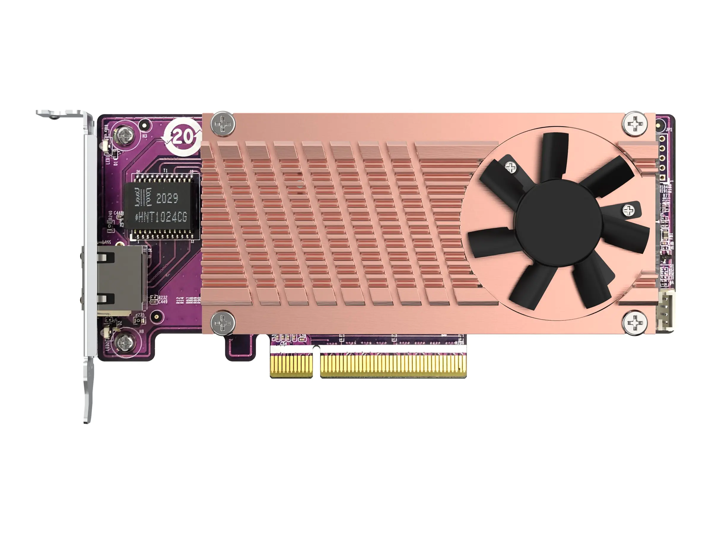 QNAP QM2-2P10G1TB - Speicher-Controller - M.2 - PCIe 3.0 x4 (NVMe) - Low-Profile - PCIe 3.0 x8 - für QNAP TDS-H2489, TNS-H1083X-E2234, H1083X-E2236-16, TS-473, H1677, H2477, TVS-672, h1288 QNAP QM2-2P10G1TB - Speicher-Controller - M.2 - PCIe 3.0 x4 (NVMe) - Low-Profile - PCIe 3.0 x8 - für QNAP TDS-H2489, TNS-H1083X-E2234, H1083X-E2236-16, TS-473, H1677, H2477, TVS-672, h1288