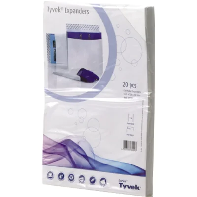 Tyvek Faltentasche 00067180 C4/38F 55g oF hk weiß 20 St./Pack. Tyvek Faltentasche 00067180 C4/38F 55g oF hk weiß 20 St./Pack.
