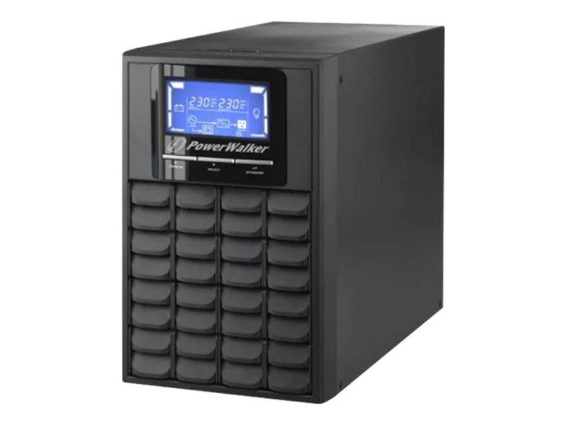 BlueWalker PowerWalker VFI 1000C LCD, Doppelwandler (Online), 1 kVA, 800 W, Sine, 110 V, 300 V 10120177