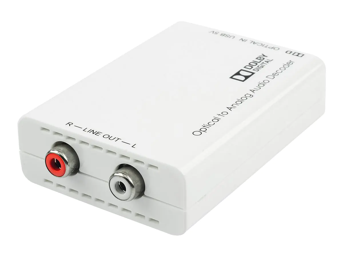 Lindy Optical Audio DAC - Audio-Digital-Analog-Wandler - weiß