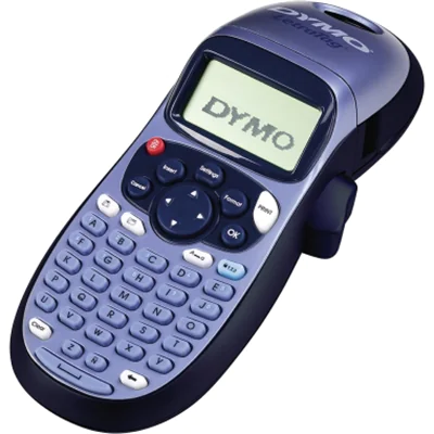 DYMO® Beschriftungsgerät LetraTag® LT-100H 2 Display-Zeilen 5 Schriftgrößen 2 Druckzeilen inkl. Starter-Band (12 mm x 2 m, weiß)