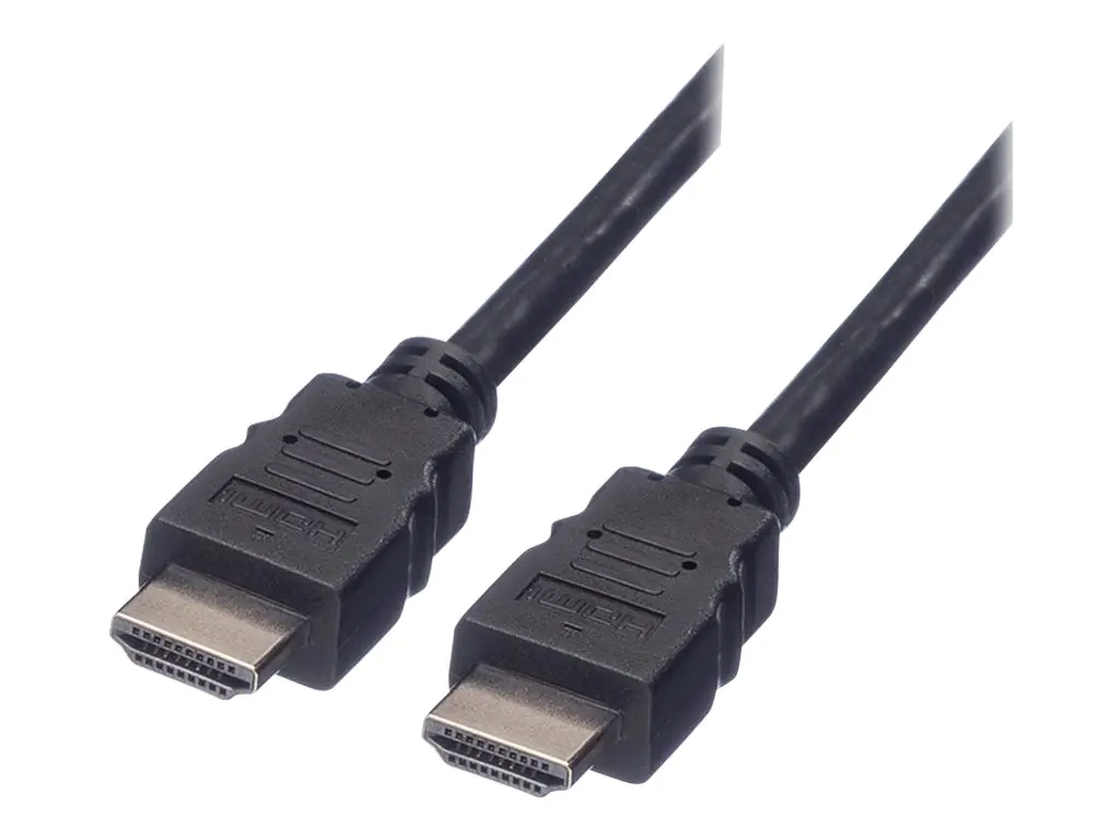 Secomp VALUE - HDMI-Kabel - HDMI männlich zu HDMI männlich - 2 m - abgeschirmt - Grau Secomp VALUE - HDMI-Kabel - HDMI männlich zu HDMI männlich - 2 m - abgeschirmt - Grau