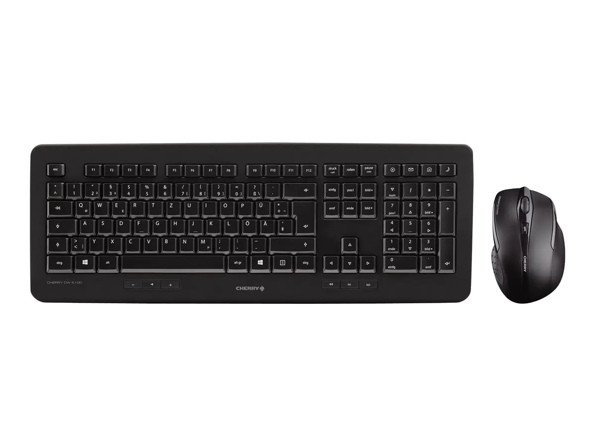 Cherry DW 5100 - Tastatur-und-Maus-Set - kabellos JD-0520FR-2