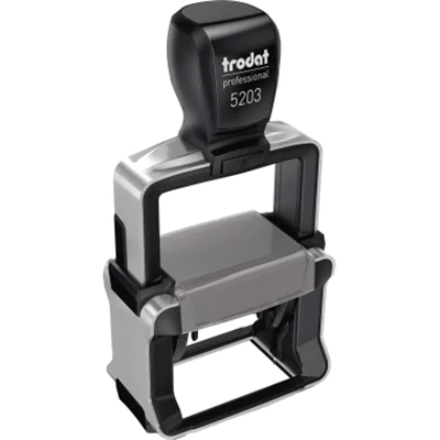 trodat® Textstempel Professional 4.0 5203 49 x 28 mm (B x H) individuelle Textplatte schwarz trodat® Textstempel Professional 4.0 5203 49 x 28 mm (B x H) individuelle Textplatte schwarz