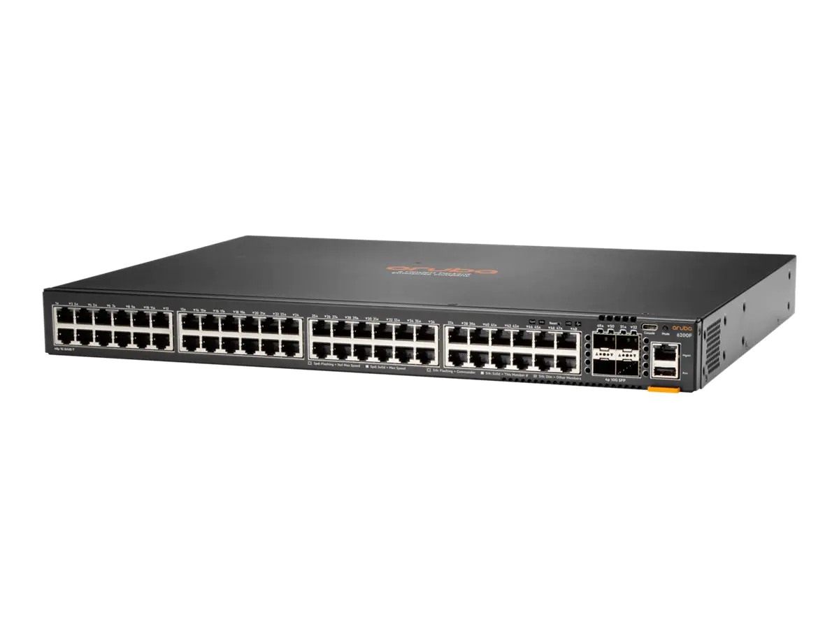 HPE Aruba Networking CX 6200F 48G 4SFP+ Switch JL726BR