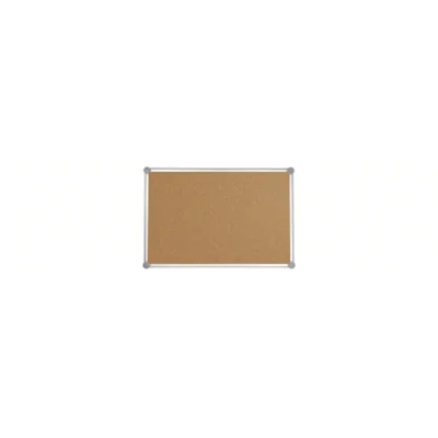 MAUL Pinnwand MAULpro 2000 Maße der Oberfläche: 150 x 100 cm (B x H) Wandhalterungen, Schrauben, Dübel Kork Material des Rahmens: Aluminium, eloxiert braun