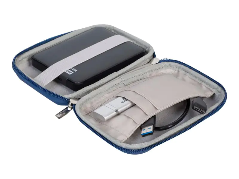 Riva Case Davos 9101 - Tasche für portable HDD - geformtes EVA - Hellblau