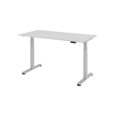 Hammerbacher Schreibtisch 160x80cm grau VXDSM16/5/S