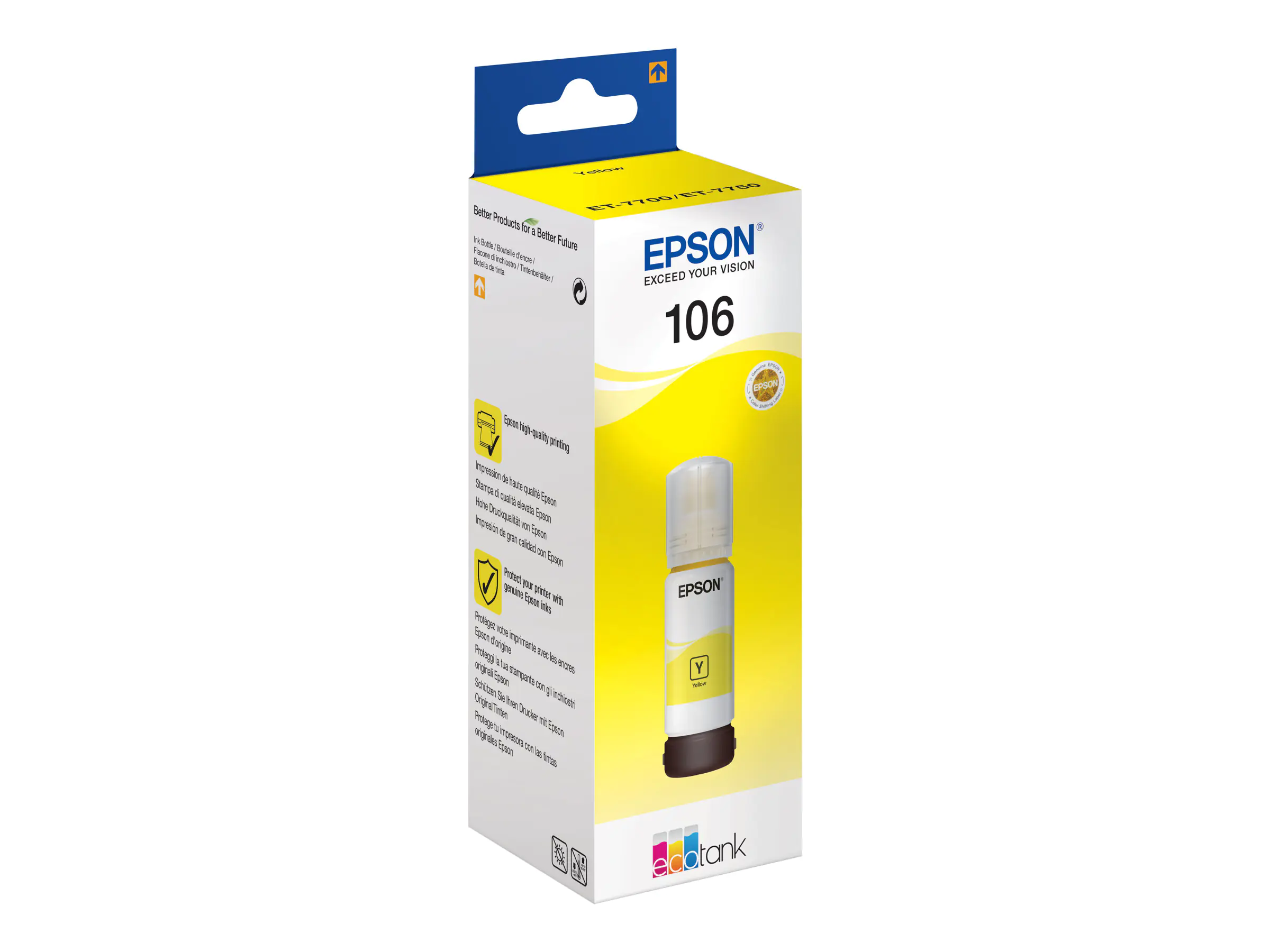 Epson 106 - 70 ml - Gelb - original - Tintenbehälter C13T00R440