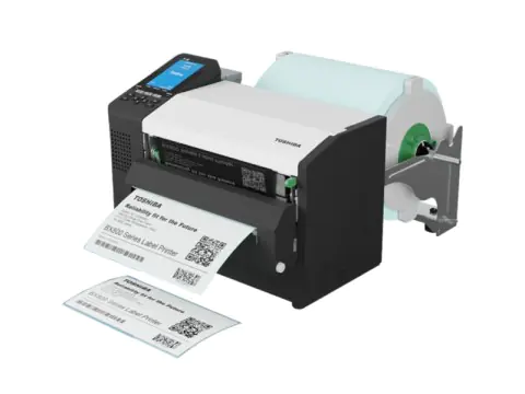 Toshiba BX820T-TS02-QM-S - Etikettendrucker A -BRID thermotransfer USB+ - Etiketten-