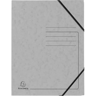 Exacompta Eckspanner 555471E DIN A4 Karton grau