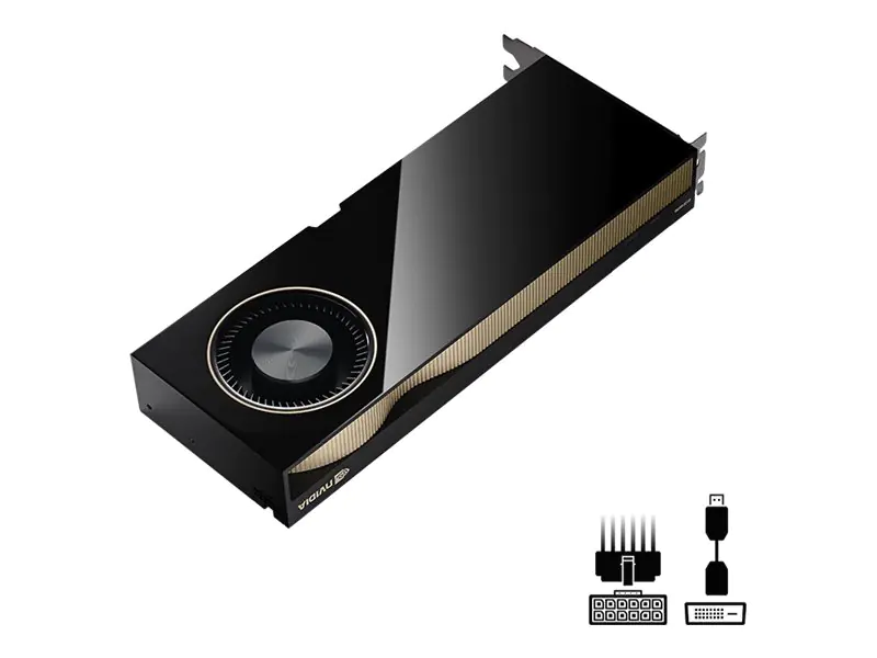 NVIDIA RTX 6000 Ada - Grafikkarten - NVIDIA RTX 6000 Ada - 48 GB GDDR6 - PCIe 4.0 x16 - 4 x DisplayPort