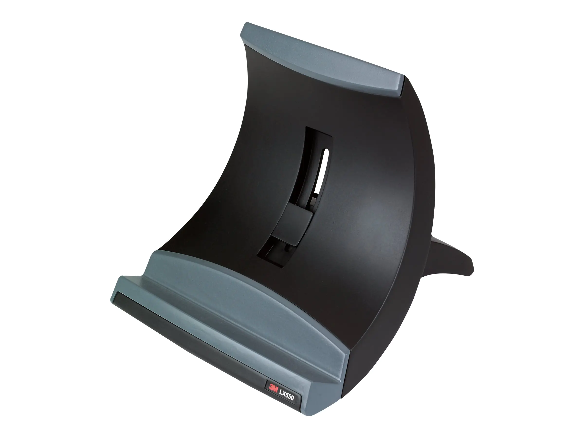 3M Vertical Notebook Riser LX550 - Notebook-Stände r - Schwarz, Silber LX550