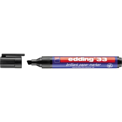 edding Pigmentmarker 33 4-33001 1-5mm Keilspitze schwarz edding Pigmentmarker 33 4-33001 1-5mm Keilspitze schwarz