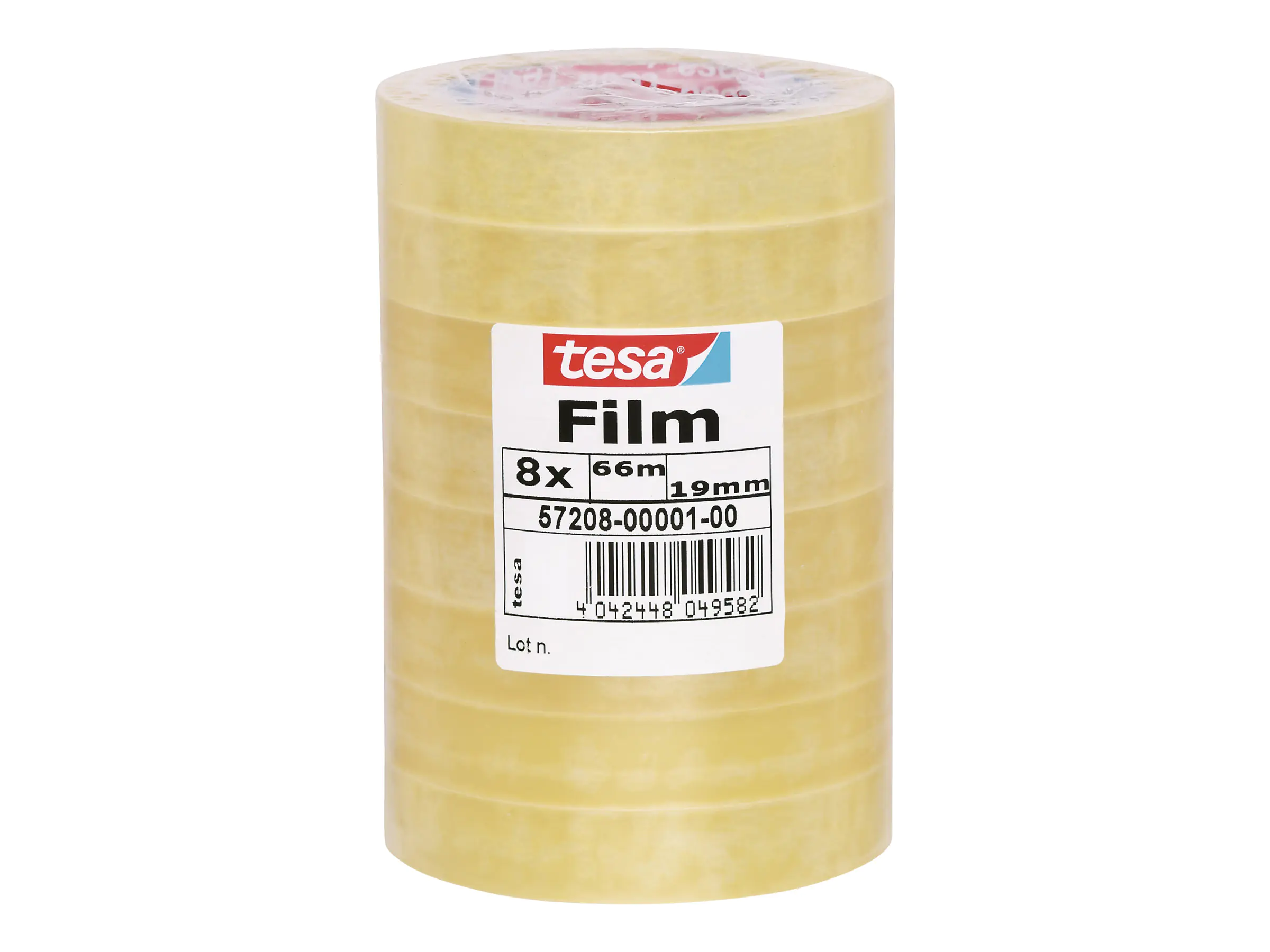 tesa Klebefilm 57208-00001 19mmx66m 8 St./Pack.