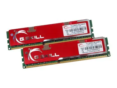 G.Skill NQ Series F3-12800CL9D-4GBNQ Dual Channel - DDR3 - kit - 4 GB: 2 x 2 GB - DIMM 240-PIN - 1600 MHz / PC3-12800 - CL9 - 1.5 V - ungepuffert - non-ECC