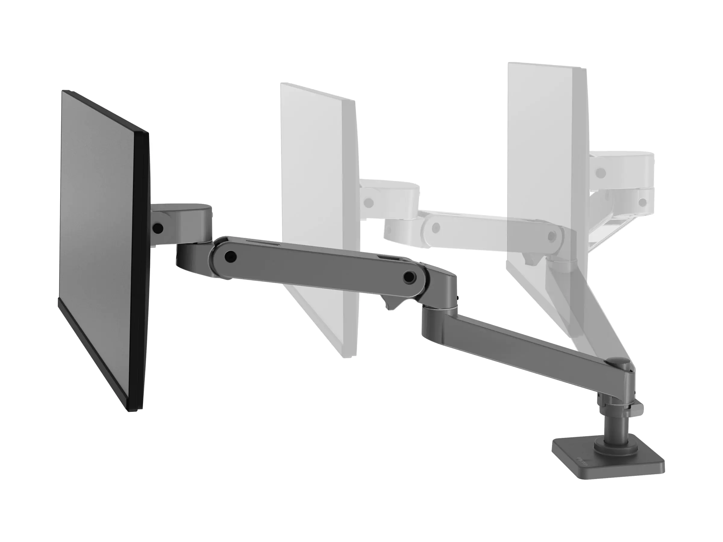 Ergotron LX Pro - Befestigungskit (Gelenkarm) - modular - für LCD-Display - Dunkelgrau - Bildschirmgröße: bis zu 86,4 cm (bis zu 34 Zoll) - Tischmontage