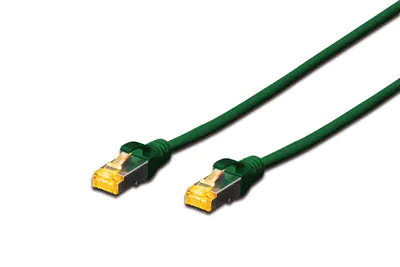 Digitus Professional - Patch-Kabel - RJ-45 (M) zu RJ-45 (M) - 50 cm - SFTP - CAT 6a - geschirmt, halogenfrei - grün