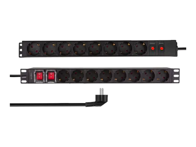 LogiLink Basic - Stromverteilungseinheit (Rack - einbaufähig)