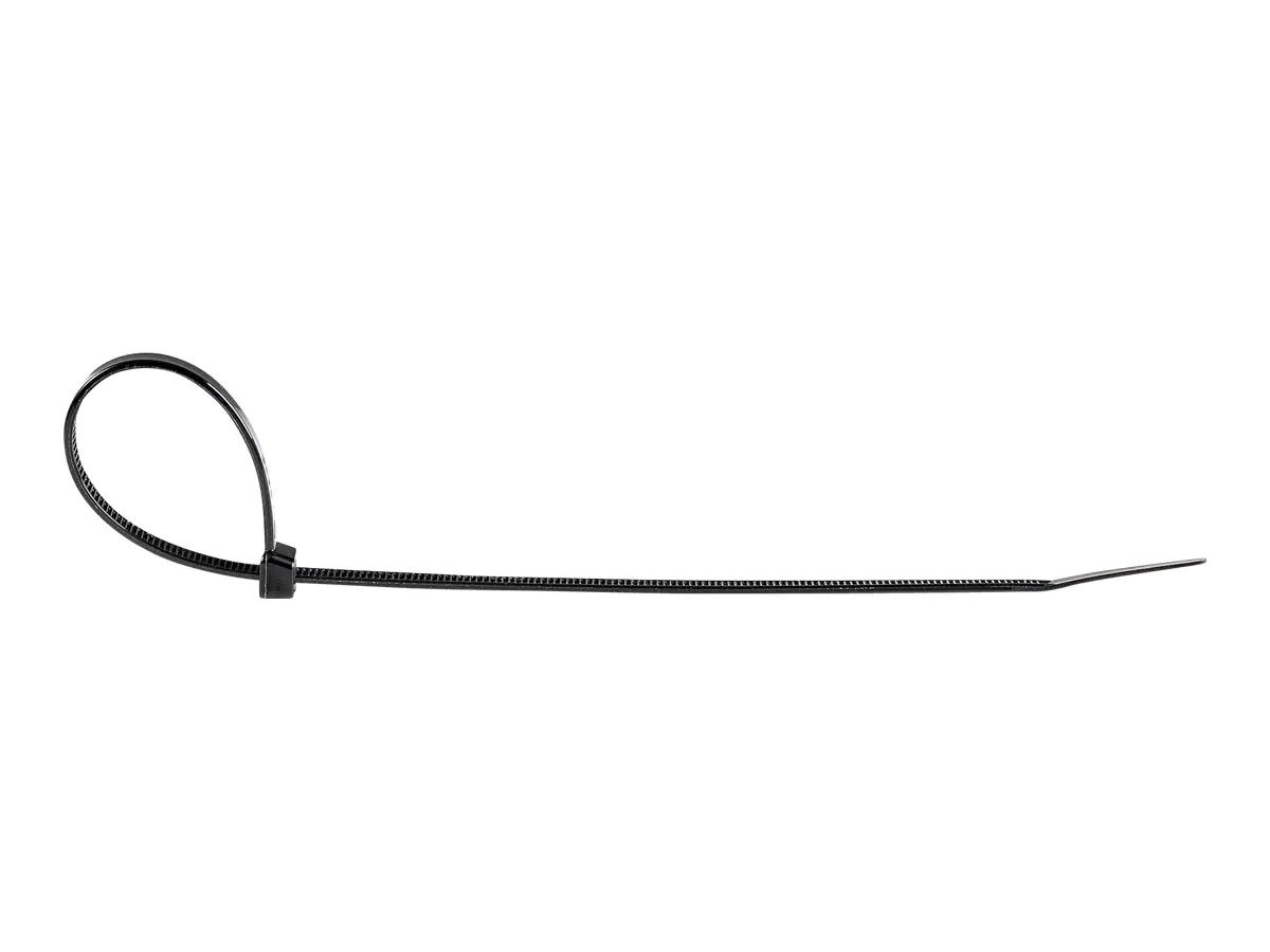 StarTech.com Kabelbinder 250x4 mm - Selbstsichernde Nylon-Kabelbinder mit Gebogener Sp