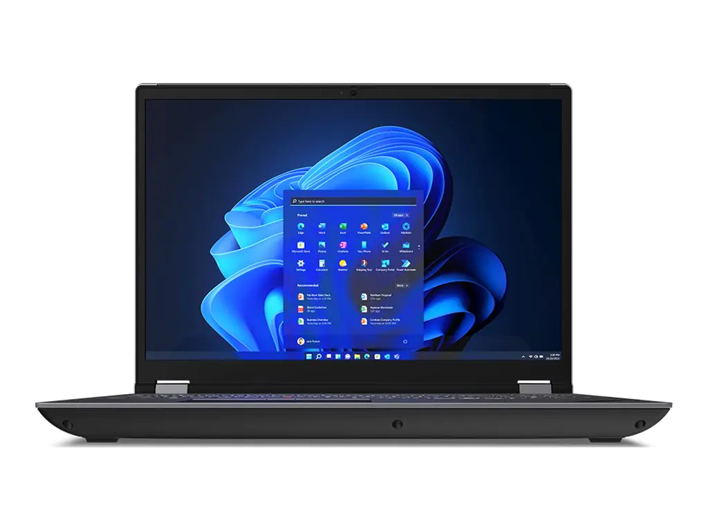 Lenovo ThinkPad P16 Gen 1 21D6 - 180°-Scharnierdesign - Intel Core i9 12950HX / 2.3 GHz - Win 10 Pro 64-Bit (mit Win 11 Pro Lizenz) - RTX A3000 - 32 GB RAM - 1 TB SSD TCG Opal Encryption, TLC, Performance - 40.6 cm (16") IPS 3840 x 2400 (WQUXGA) - Wi-Fi 6