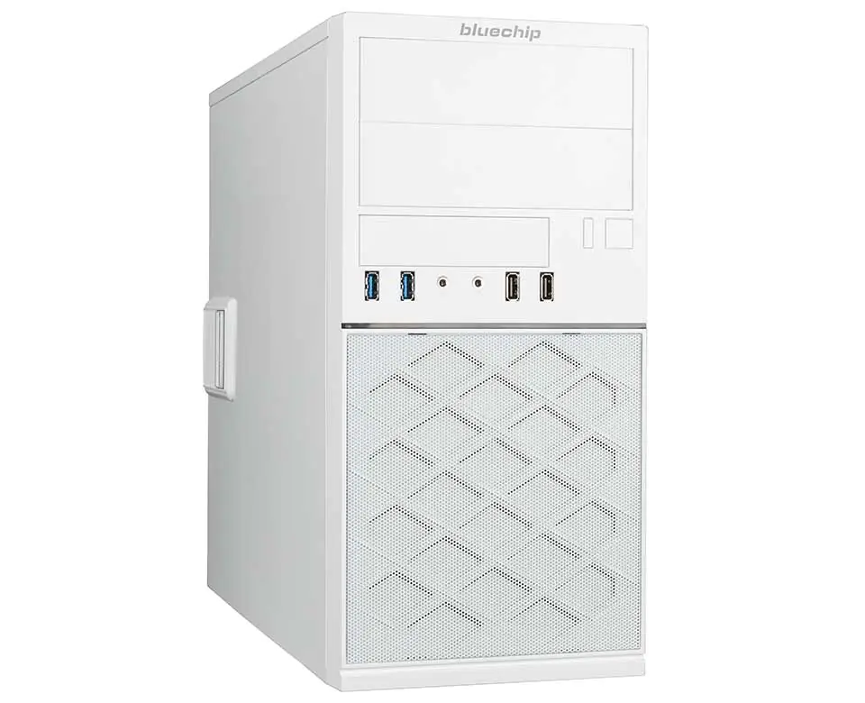 bluechip BUSINESSline T3200 *white* Intel® Core™ i3 Prozessor 14100 / bis zu 4.70 GHz, Windows 11