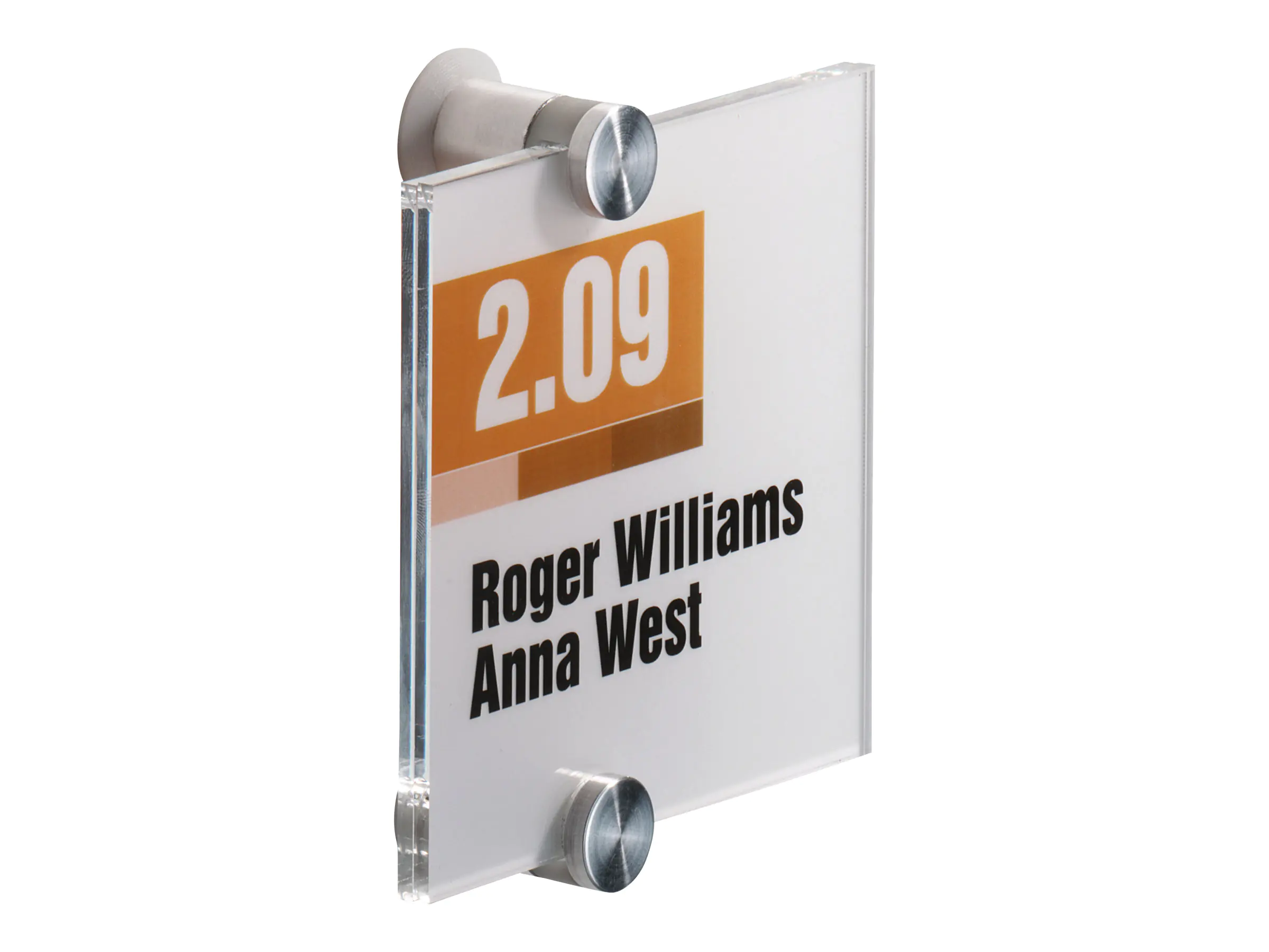 Durable CRYSTAL SIGN - Schildhalterung - Türbefestigung 4820-19