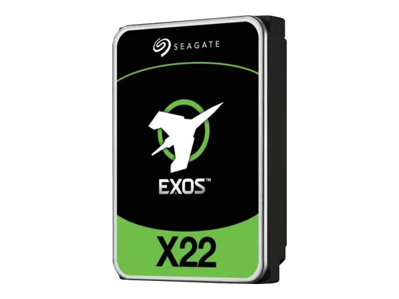 Seagate Exos X22 ST22000NM001E - Festplatte - 22 TB - intern - 3.5" (8.9 cm) - SATA 6Gb/s - 7200 rpm - Puffer: 512 MB