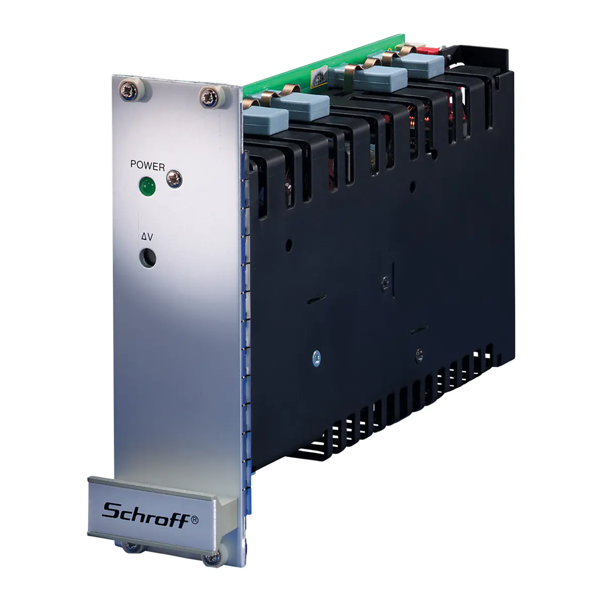 SCHROFF Maxpower - Netzteil (Rack - einbaufähig) - AC 90-254/ DC 100-360 V - 93 Watt - aktive PFC -