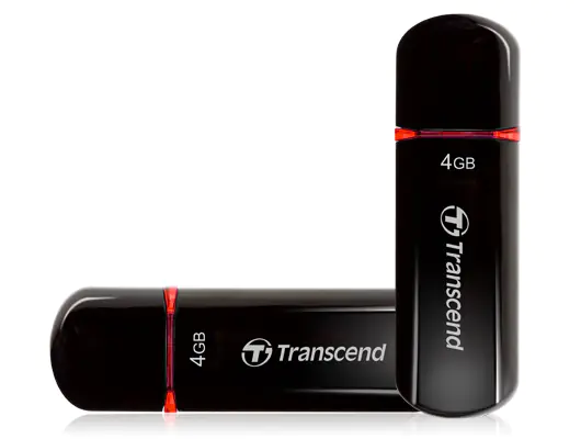 Transcend JetFlash 600 - USB-Flash-Laufwerk - 4 GB - USB 2.0 - Rot Transcend JetFlash 600 - USB-Flash-Laufwerk - 4 GB - USB 2.0 - Rot