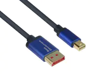 Good Connections 4824-SF010B - 1 m - DisplayPort - Mini DisplayPort - Männlich - Männlich - Gold