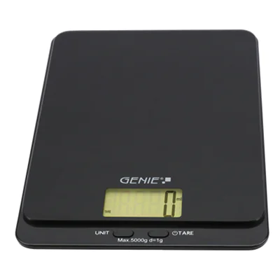 GENIE® Briefwaage DLS 5 1 g - 5kg schwarz GENIE® Briefwaage DLS 5 1 g - 5kg schwarz