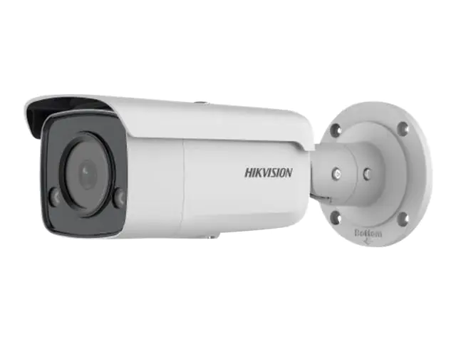 Hikvision Pro Series DS-2CD2T47G2-L - Netzwerk-Überwachungskamera - Bullet - staubbeständig/wasserfest - Farbe (Tag&Nacht) - 4 MP - 2688 x 1520 - M16-Anschluss - feste Irisblende - feste Brennweite - LAN 10/100 - MJPEG, H.264, H.265, H.265+, H.264+ - Glei
