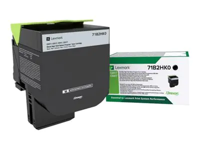 Lexmark X417 - Hohe Ergiebigkeit - Schwarz - Original - Tonerpatrone LCCP, LRP - für Lexmark CS417dn, CS517de, CX417de