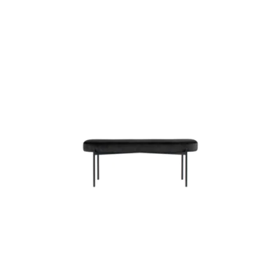 PAPERFLOW Sitzbank GAIA L GBOLV.01.01 schwarz Stoff
