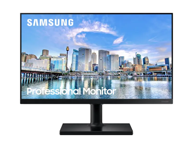 Samsung F22T450FQR - T45F Series - LED-Monitor - 54 cm (22") - 1920 x 1080 Full HD (1080p) @ 75 Hz - IPS - 250 cd/m² - 1000:1 - 5 ms - 2xHDMI, DisplayPort - Schwarz