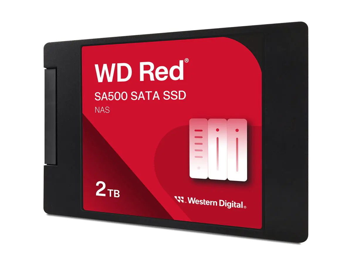 WD Red SA500 WDS200T2R0A-68CKB0 - SSD - 2 TB - intern - 2.5" (6.4 cm)