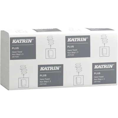 Katrin 61600, 90 Blätter, Papier, Weiß, EU Ecolabel, PEFC, Glass-and-fork symbol, ISO 9001, ISO 14001, GreenPack, 203 mm, 600 mm