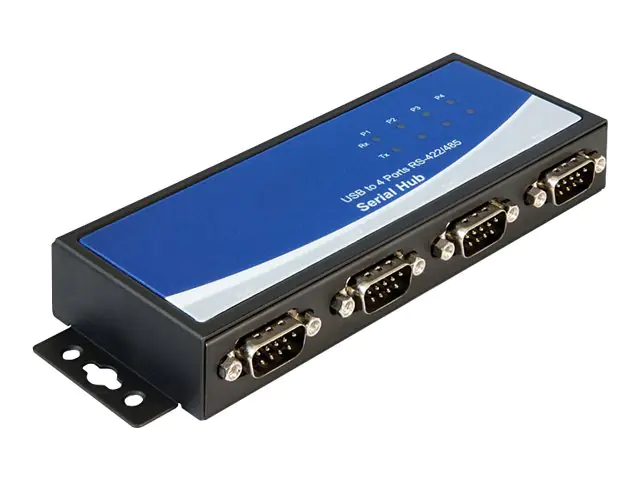 Delock Adapter USB 2.0 to 4 x serial RS-422/485 - Serieller Adapter - USB 2.0 - RS-422/485 x 4