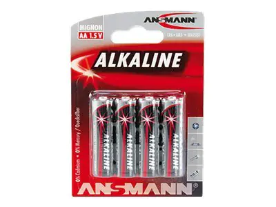 Ansmann Mignon - Batterie 4 x AA-Typ - Alkalisch 5015563
