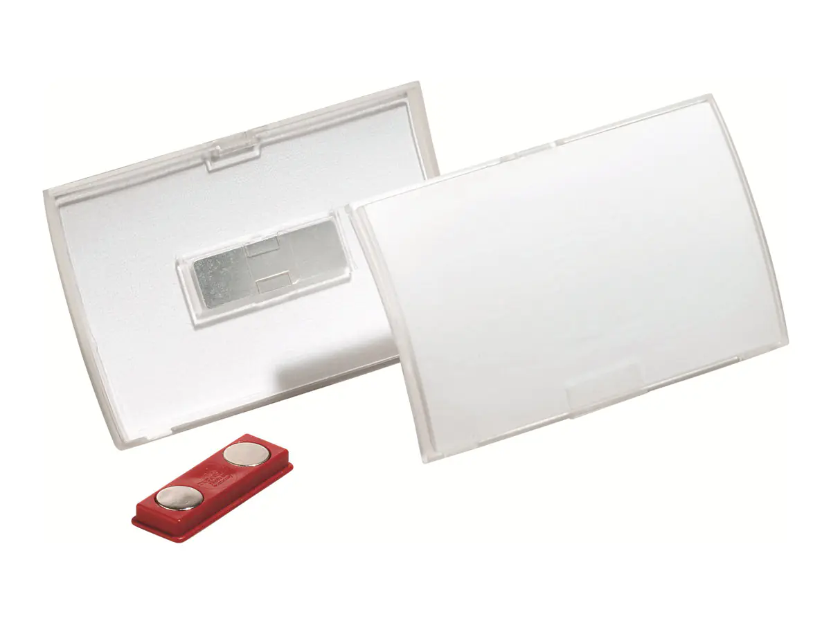 DURABLE Namenschild Click Fold 821219 75x40mm tr 10 St./Pack